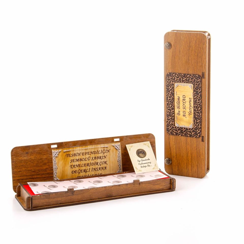 MAVİ SÜRMELİ GÜMÜŞ PÜSKÜLLÜ İSİME ÖZEL TESPİH