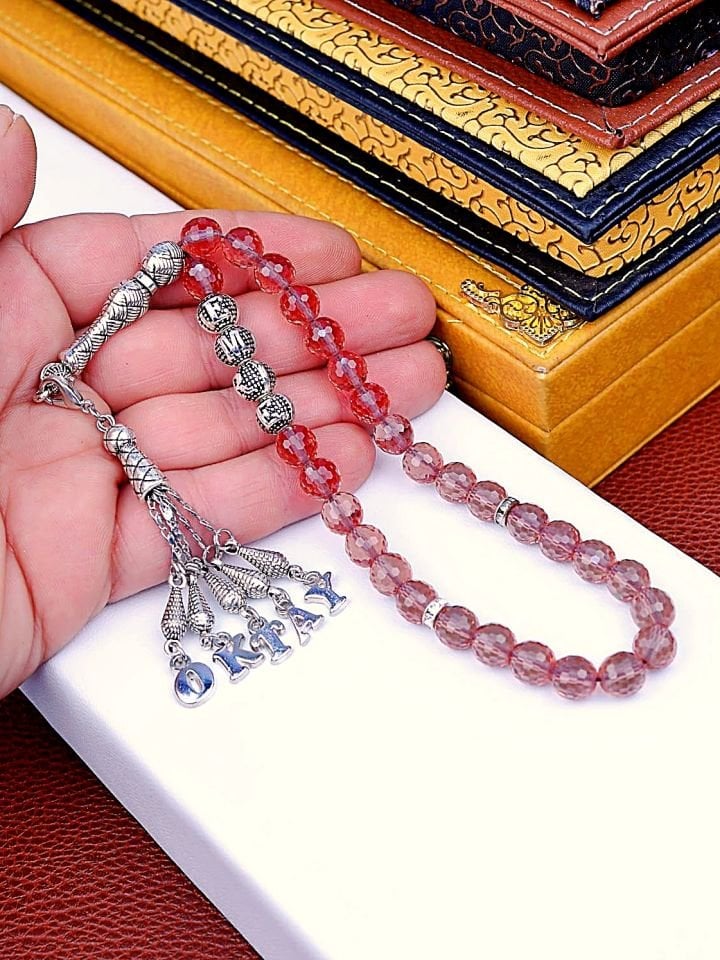 ZULTANİT KÜRE KESİM KİŞİYE ÖZEL İSİMLİ TESPİH