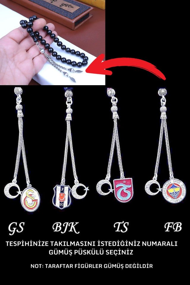 AMETİST TAŞI KİŞİYE ÖZEL GÜMÜŞ İSİM PÜSKÜLLÜ TESPİH