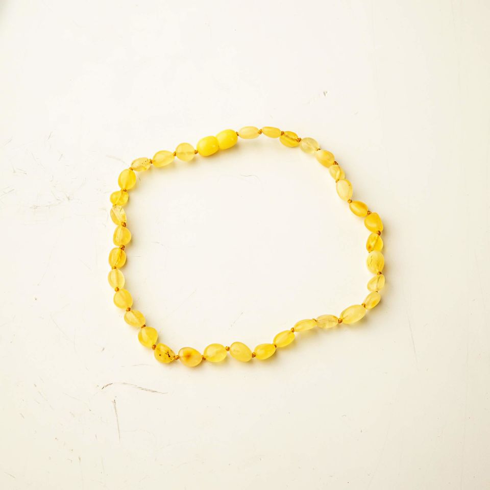 ORİJİNAL DAMLA KEHRİBAR ÇOCUK KOLYESİ