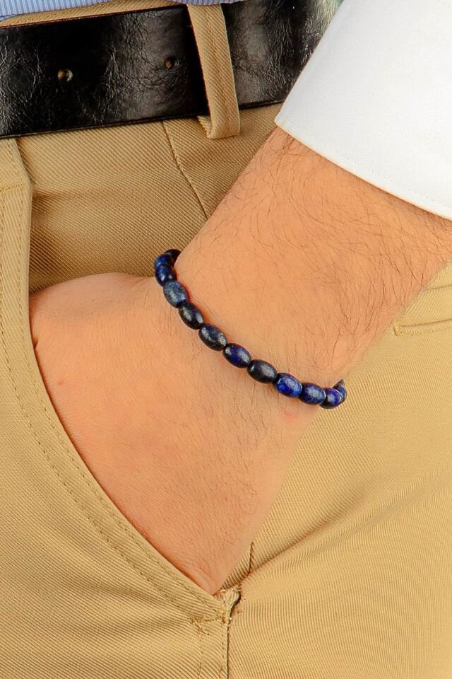 925 ayar gümüş tasarım lapis lazuli taşı Multi Tespih