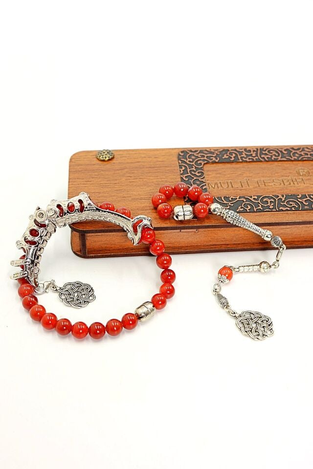 Madagaskar Akik taşı Multi Tespih