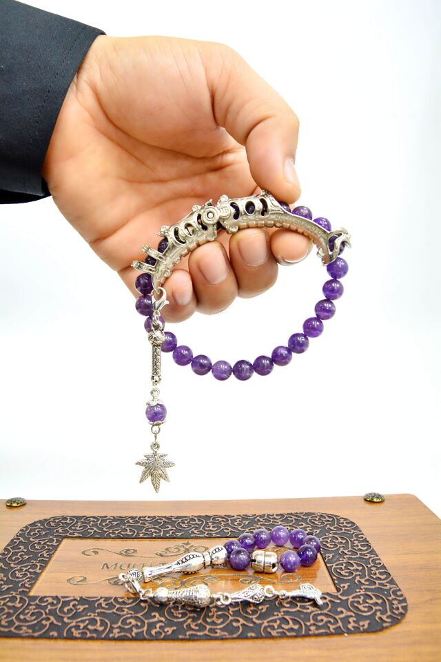 Ametist taşı Multi Tespih