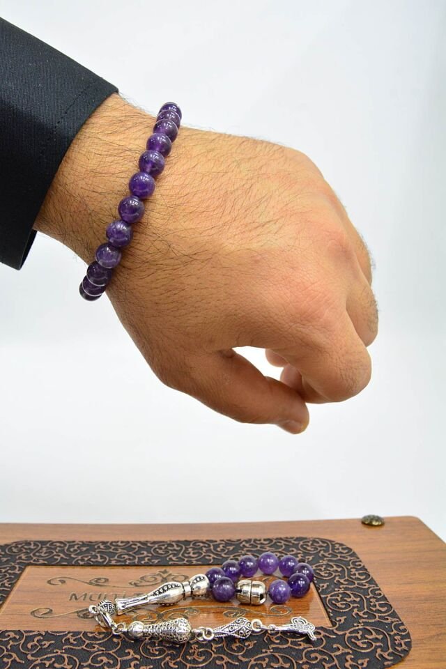 Ametist taşı Multi Tespih