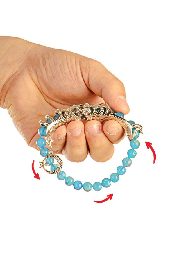 Aquamarin taşı Multi Tespih