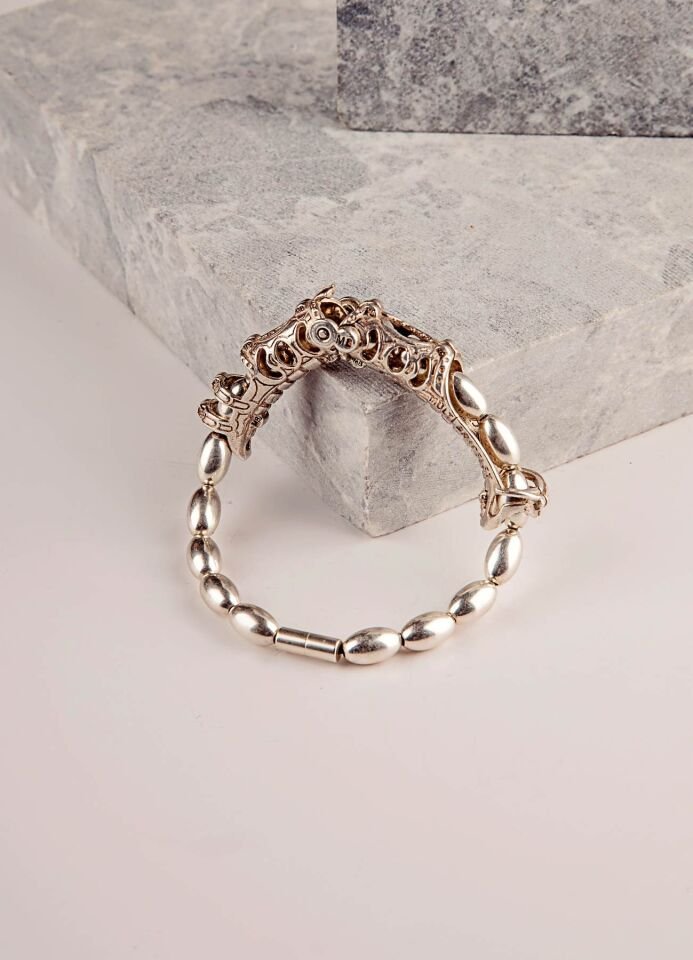 MultiFlex pro 925 ayar gümüş bileklik arpa kesim