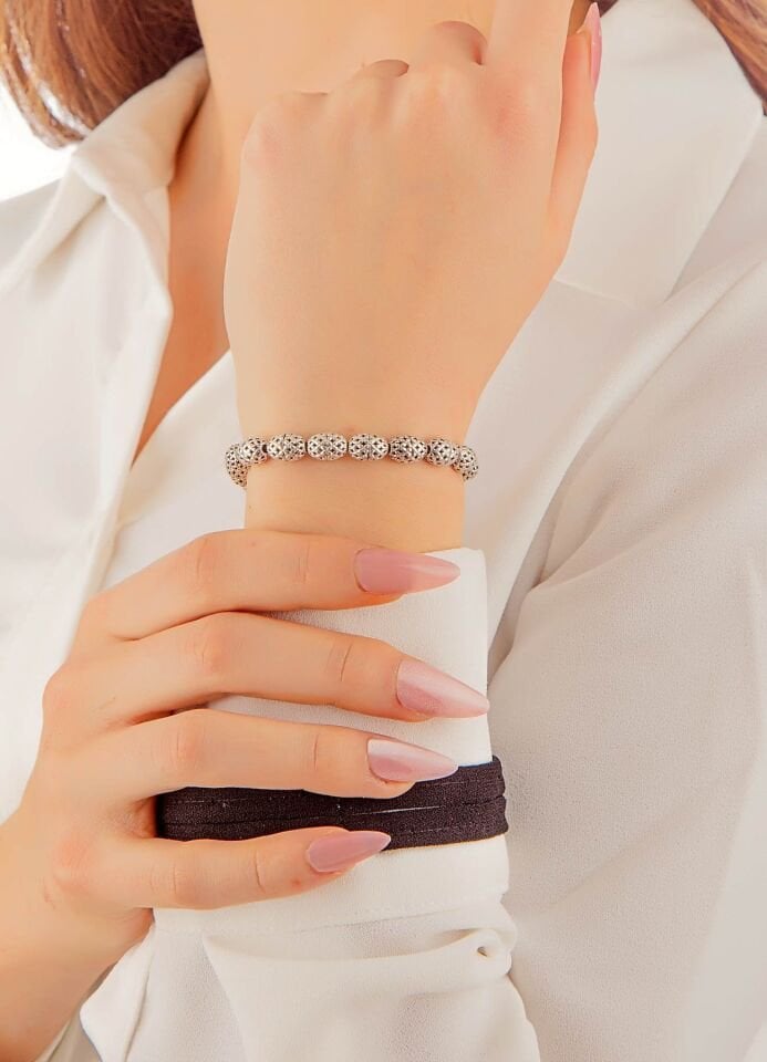 MultiFlex Pro 925 Ayar Gümüş Bileklik Ajur Model