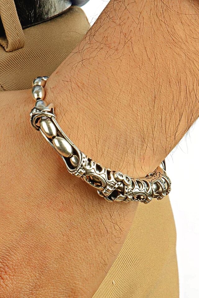 925 Ayar Gümüş MultiFlex Pro Bileklik Arpa Kesim