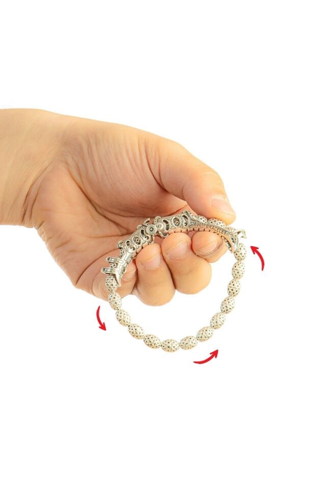 MultiFlex pro 925 Ayar Full Gümüş Bileklik Ajur Model