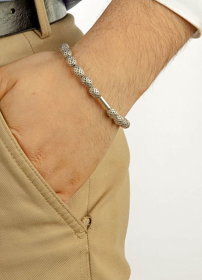 MultiFlex pro 925 Ayar Full Gümüş Bileklik Ajur Model