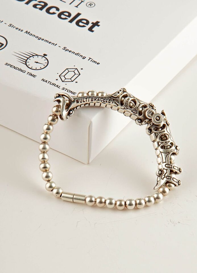 925 Ayar Gümüş MultiFlex Pro  Motivasyon  Bilekliği