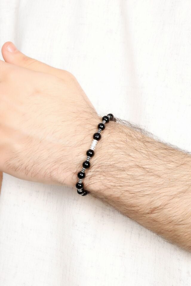 Multi Flex One Onx taşı Bileklik (ara boncuklu model).