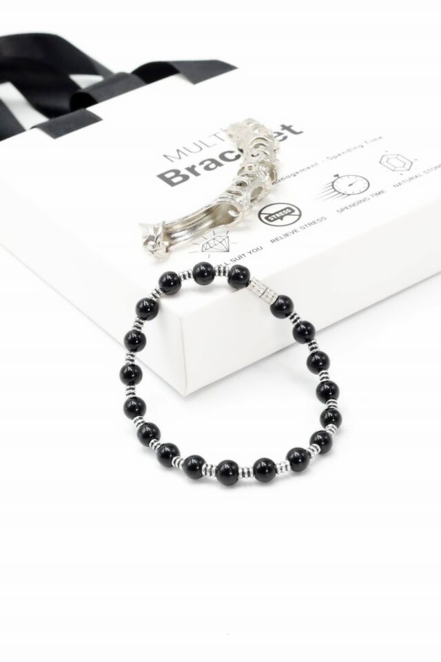 Multi Flex One Onx taşı Bileklik (ara boncuklu model).