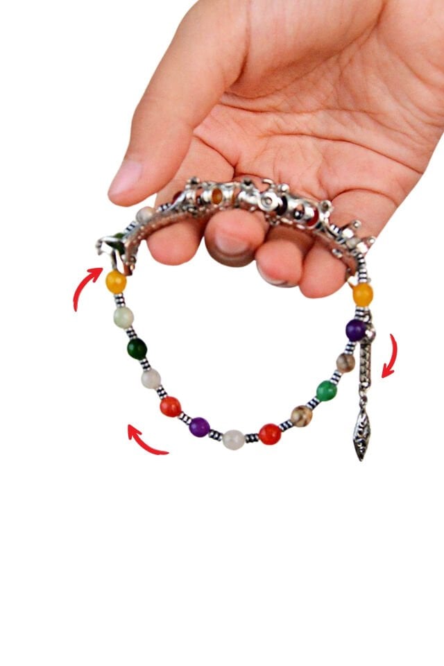 Multi Flex One Bonion Akik taşı  Bileklik (ara boncuklu model)