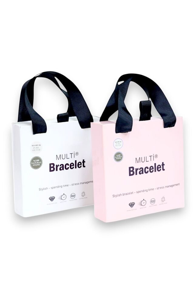 Multi Flex One Quartz taşı Bileklik (ara boncuklu model)