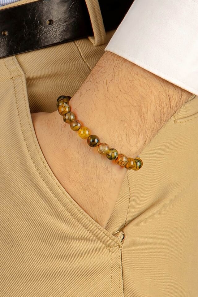 Yeşil Akik Taşı Multi Tespih