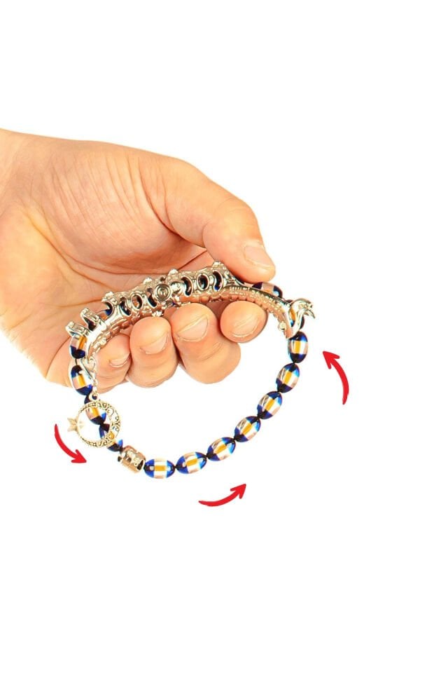 Fenerbahçe Sürmeli toz kehribar Multi Tespih