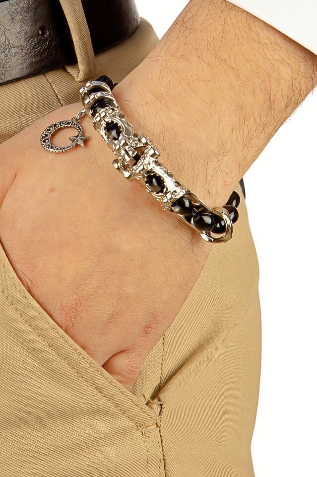 Beşiktaş Sürmeli  Kehribar  Multi Tespih +  Zippo Çakmak