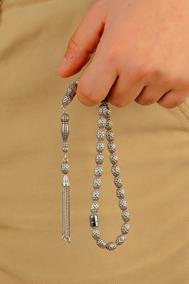 Full 925 Ayar Gümüş Multi Tespih – 4’ü 1 Arada Dönüşebilen Premium Set (Ahşap Kutulu)