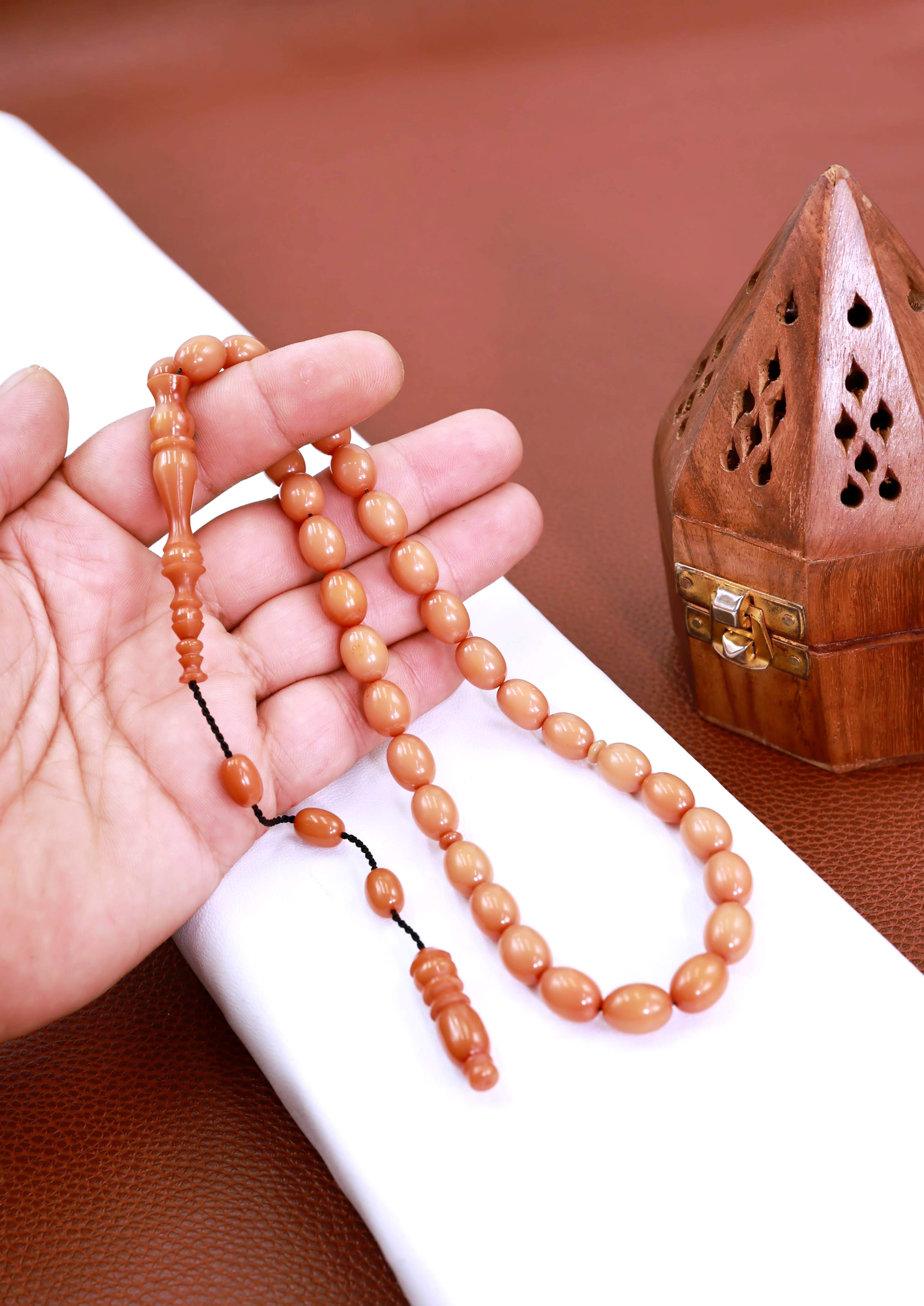 SIKMA KEHRİBAR TESPİH ( RENK ALMA GARANTİLİ )