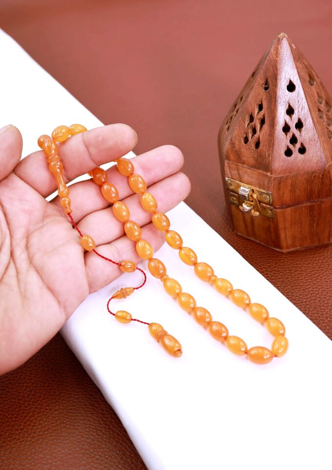 SİSTEM PÜSKÜLLÜ ATEŞ KEHRİBAR TESPİH