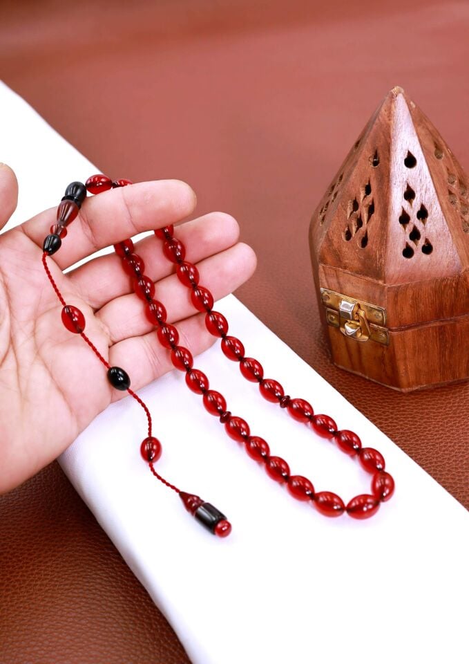 SİSTEM PÜSKÜLLÜ ATEŞ KEHRİBAR TESPİH