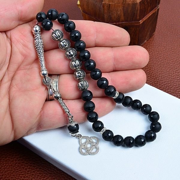 Oniks Doğaltaş İsimli Tespih