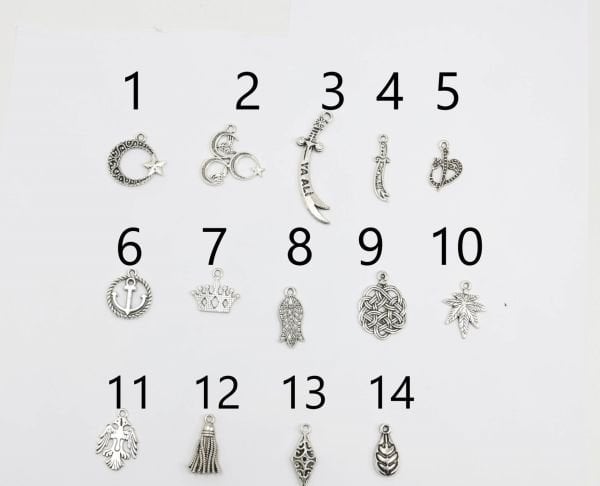 ÜÇHİLAL PÜSKÜLLÜ ATEŞ KEHRİBAR TESPİH