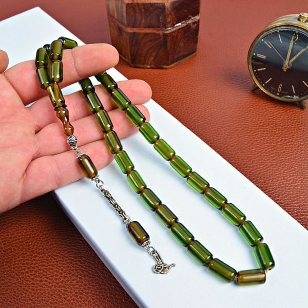 KESME MODEL YEŞİL ATEŞ KEHRİBAR