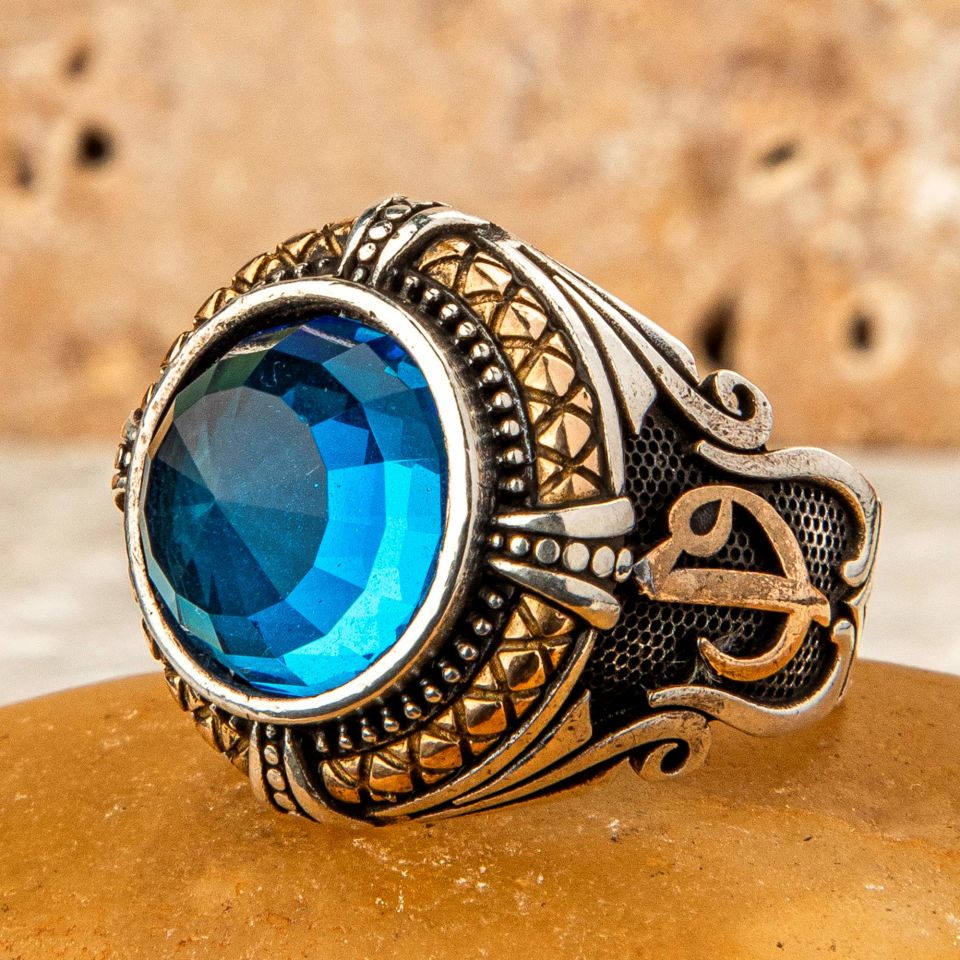 ELİFVAV DESENLİ 925 AYAR GÜMÜŞ YÜZÜK 1