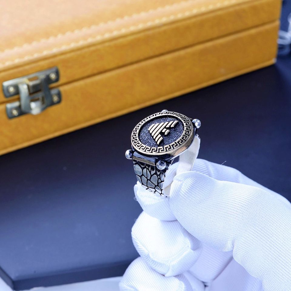 VERSACE MODEL 925 AYAR GÜMÜŞ YÜZÜK 1