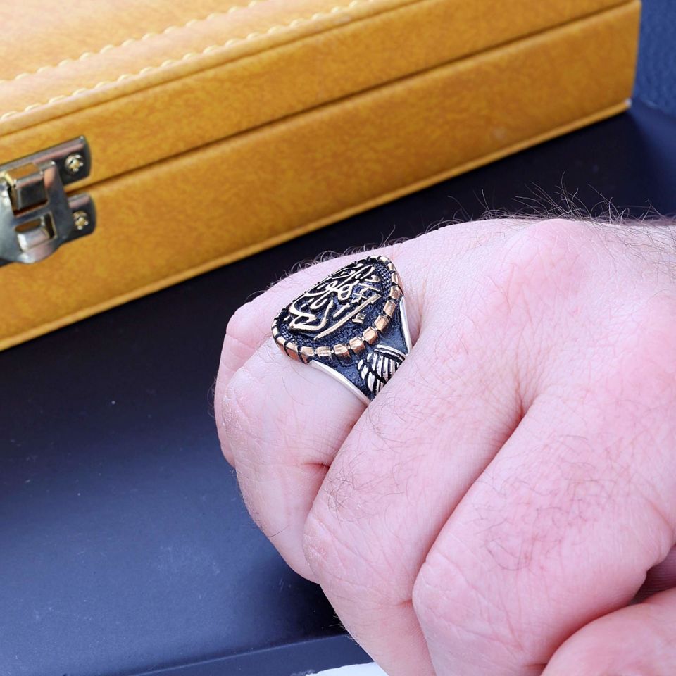 EDEP YA HU MODEL 925 AYAR GÜMÜŞ YÜZÜK 1