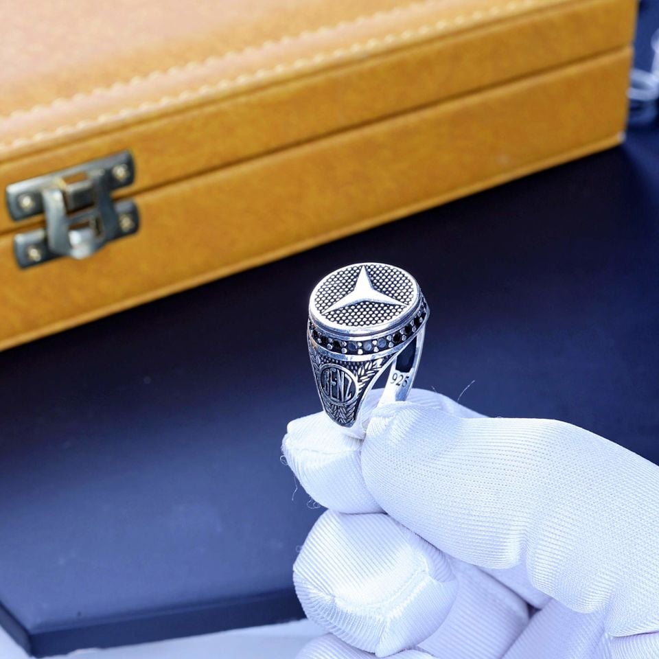 MERCEDES MODEL 925 AYAR GÜMÜŞ YÜZÜK 1