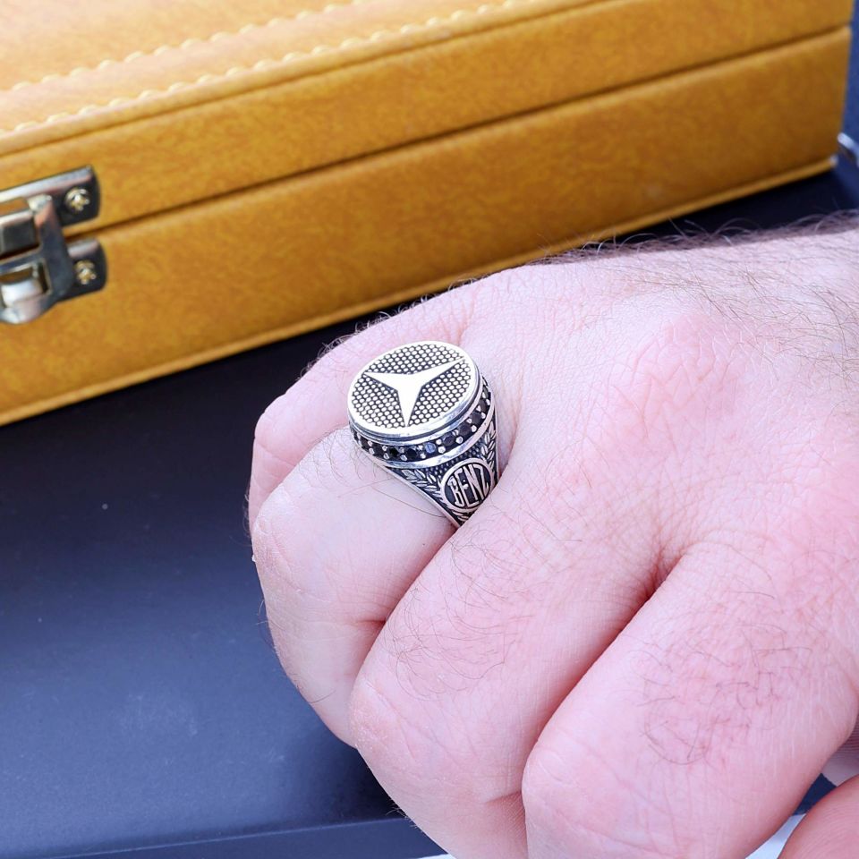 MERCEDES MODEL 925 AYAR GÜMÜŞ YÜZÜK 1