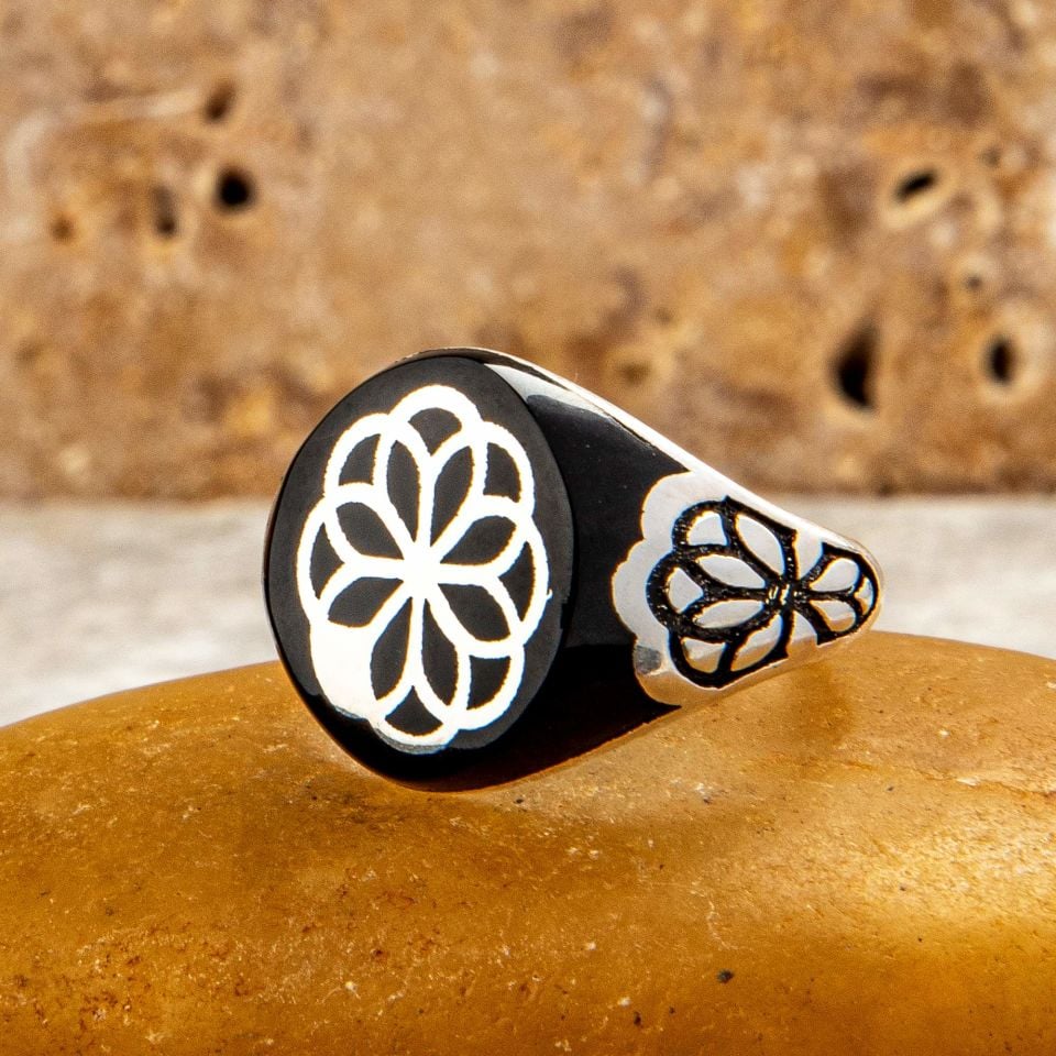 MİNELİ  925 AYAR GÜMÜŞ YÜZÜK 2