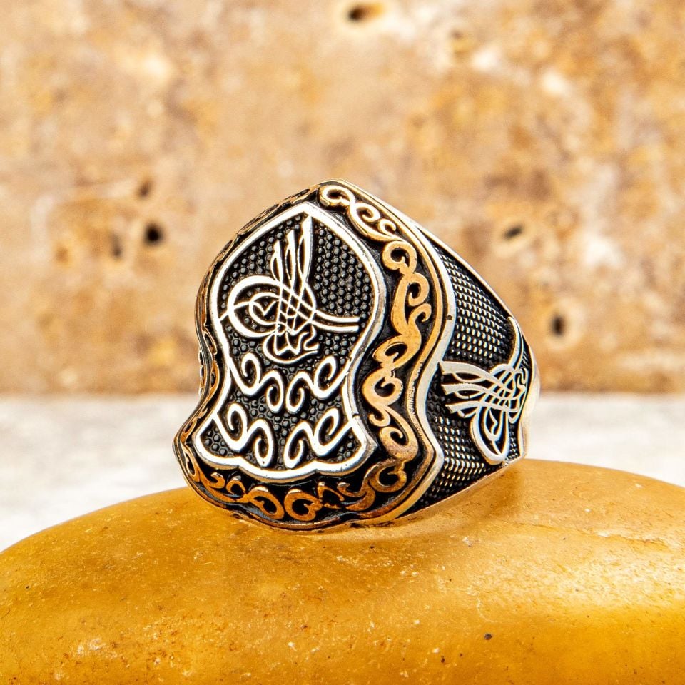 TUĞRA MODEL 925 AYAR GÜMÜŞ YÜZÜK 3