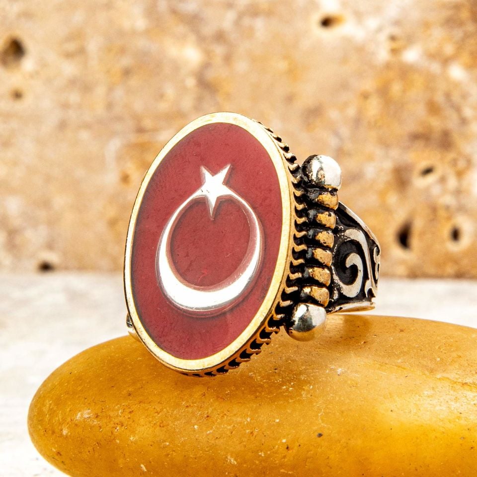 AY YILDIZ MODEL925 AYAR GÜMÜŞ YÜZÜK 1