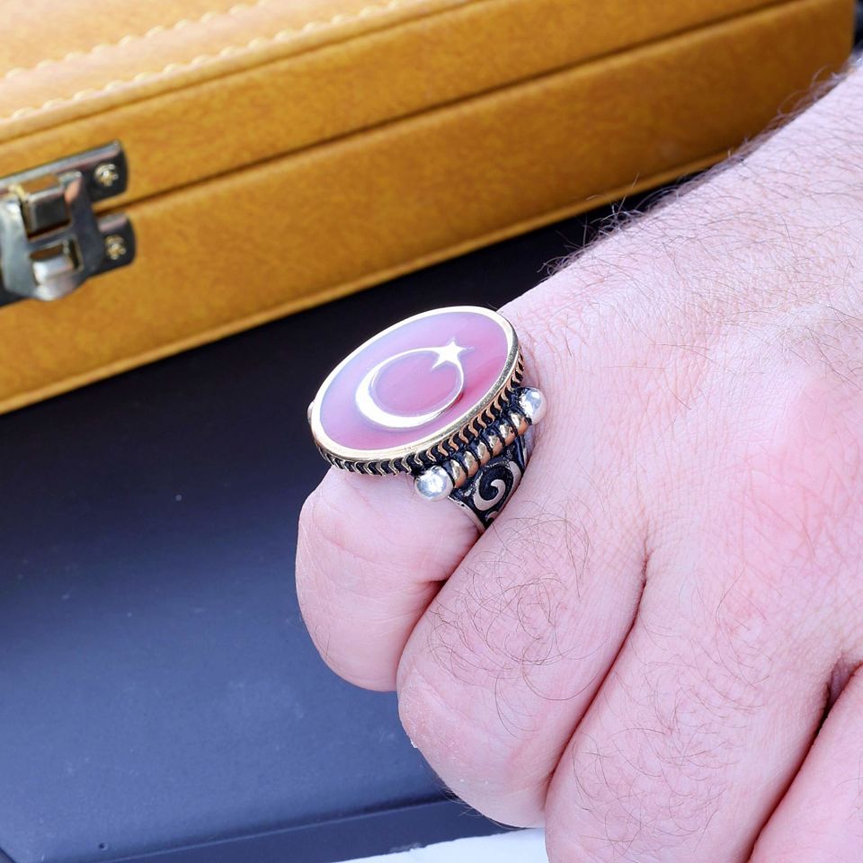 AY YILDIZ MODEL925 AYAR GÜMÜŞ YÜZÜK 1