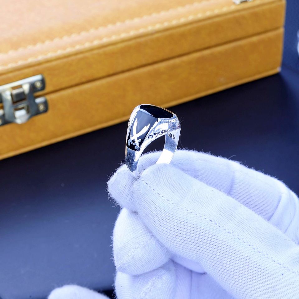 ZÜLFİKAR MODEL 925 AYAR GÜMÜŞ YÜZÜK 2