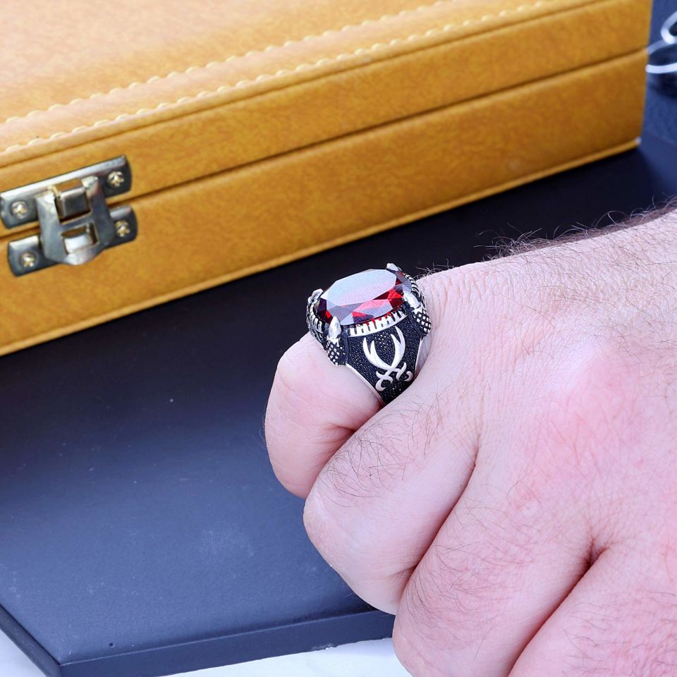 ZÜLFİKAR MODEL 925 AYAR GÜMÜŞ YÜZÜK 6