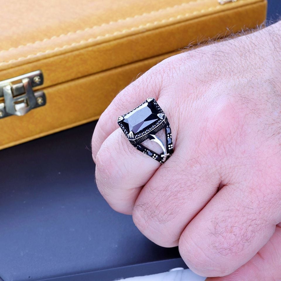 ZÜLFİKAR MODEL 925 AYAR GÜMÜŞ YÜZÜK