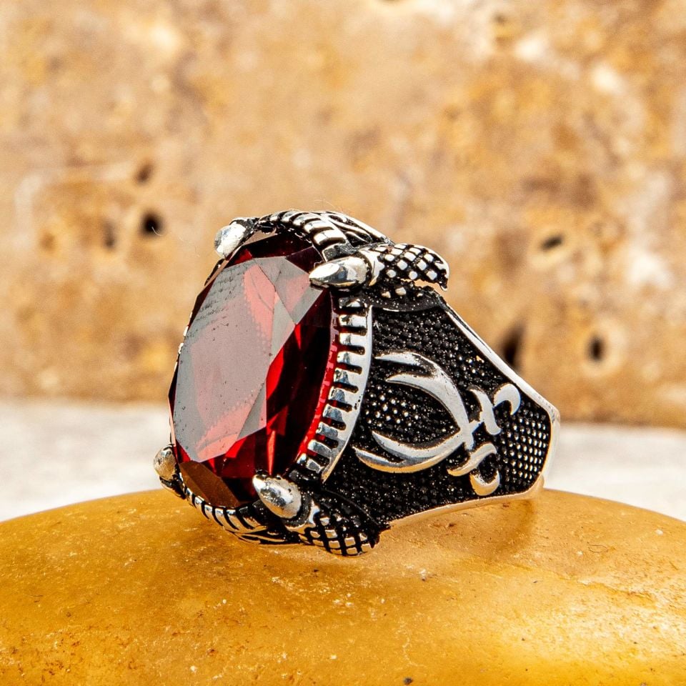 ZÜLFİKAR MODEL 925 AYAR GÜMÜŞ YÜZÜK 10