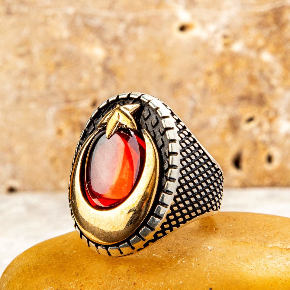 AYYILDIZ MODEL 925 AYAR GÜMÜŞ YÜZÜK 14