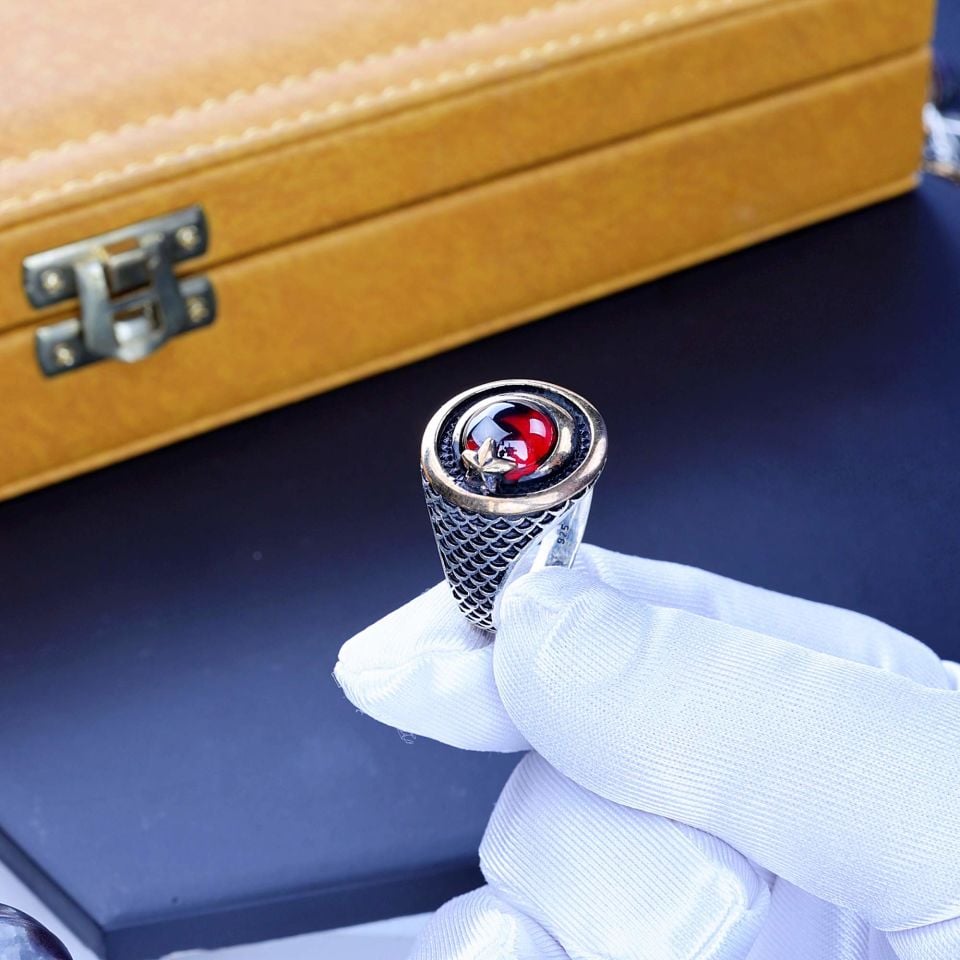 AYYILDIZ MODEL 925 AYAR GÜMÜŞ YÜZÜK 16