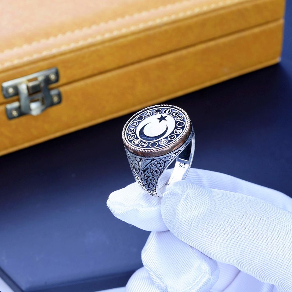 AYYILDIZ MODEL 925 AYAR GÜMÜŞ YÜZÜK 21