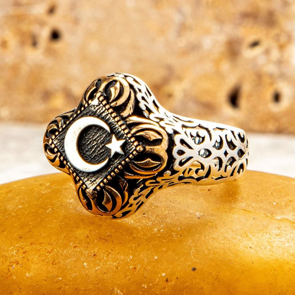 AYYILDIZ MODEL 925 AYAR GÜMÜŞ YÜZÜK 23