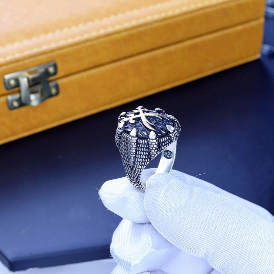 ZÜLFİKAR MODEL 925 AYAR GÜMÜŞ YÜZÜK