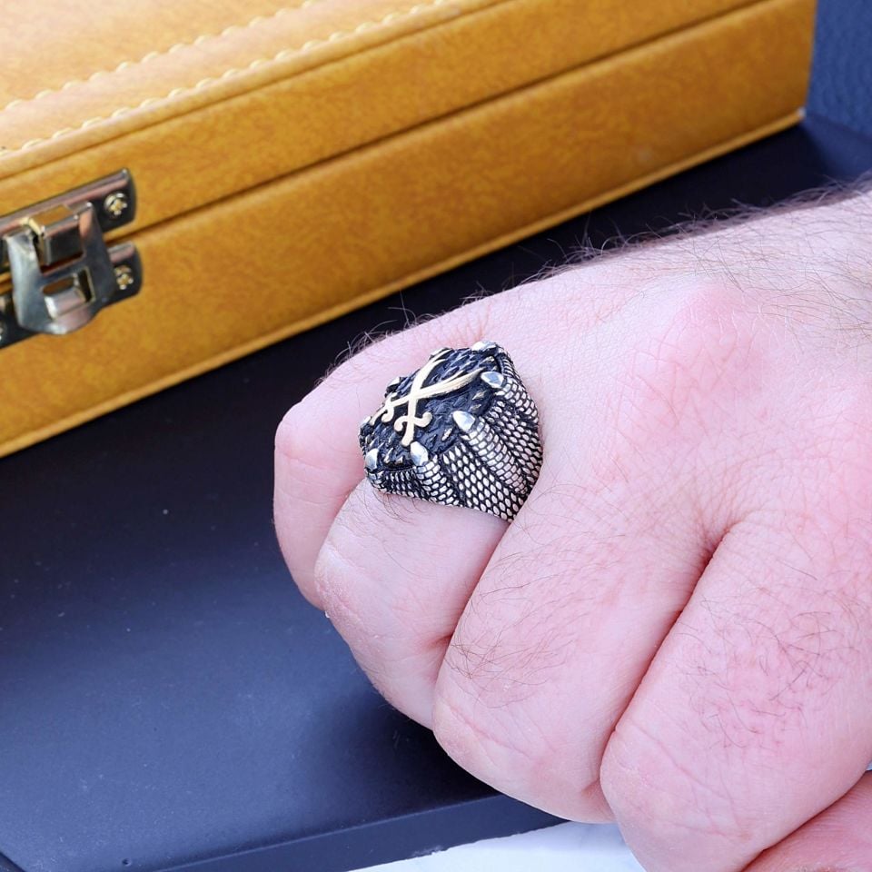 ZÜLFİKAR MODEL 925 AYAR GÜMÜŞ YÜZÜK