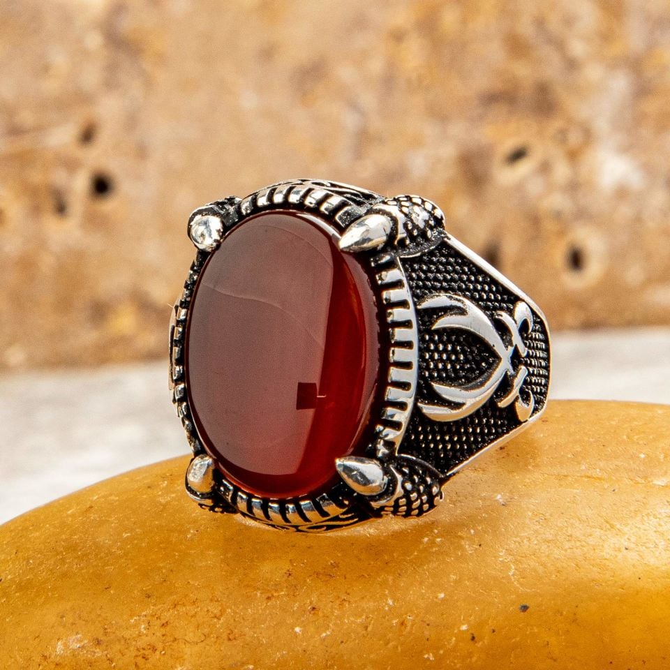 ZÜLFİKAR MODEL 925 AYAR GÜMÜŞ YÜZÜK 15