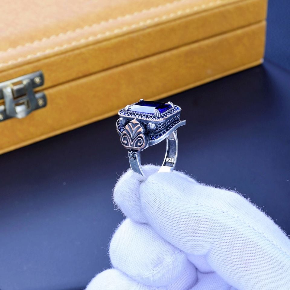 ZİRKON TAŞLI 925 AYAR GÜMÜŞ YÜZÜK 23